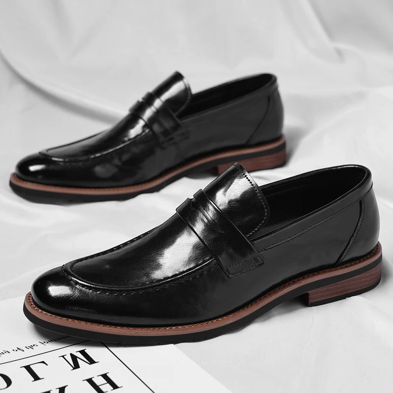 Veneto Italian Penny Loafers