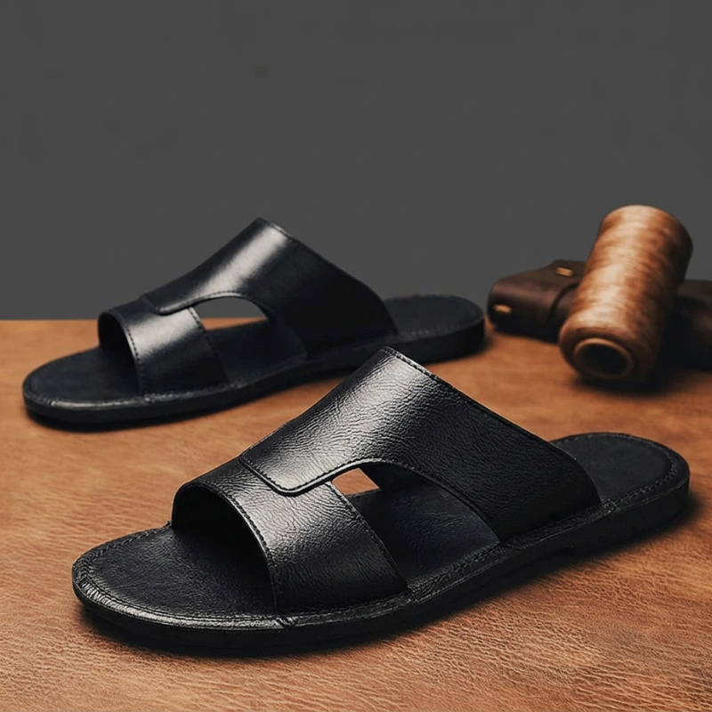 Lucca Italiana Genuine Leather Sandals