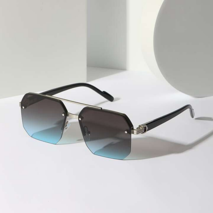 Nova Semi-Rimless Polarized Sunglasses