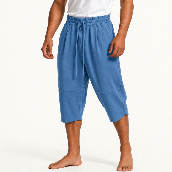 Kyoto Linen Cropped Pants