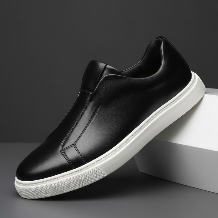 Nero Leather Sneakers