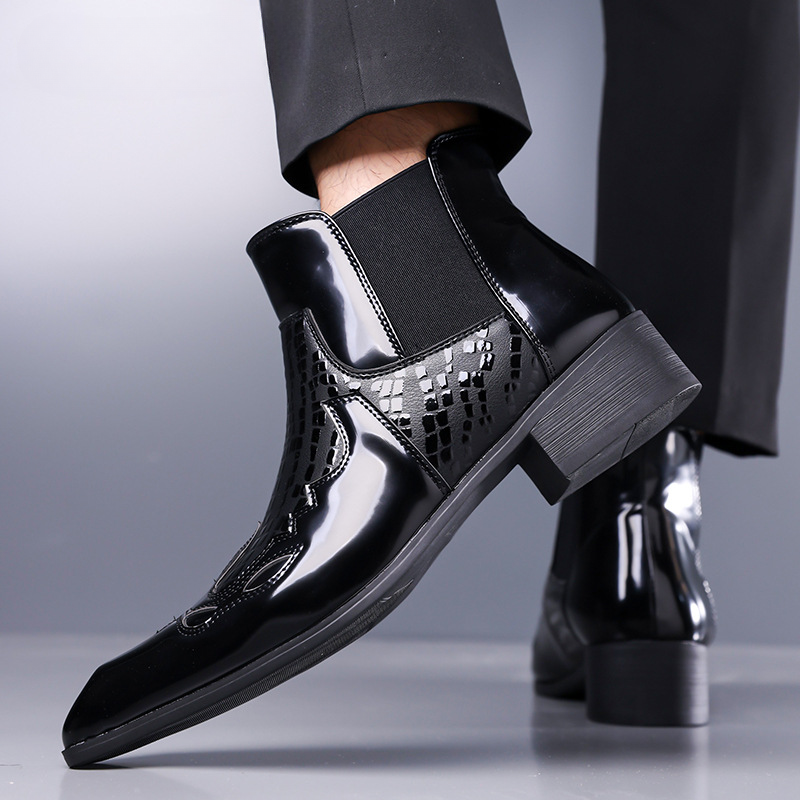 Merton Leather Chelsea Boots
