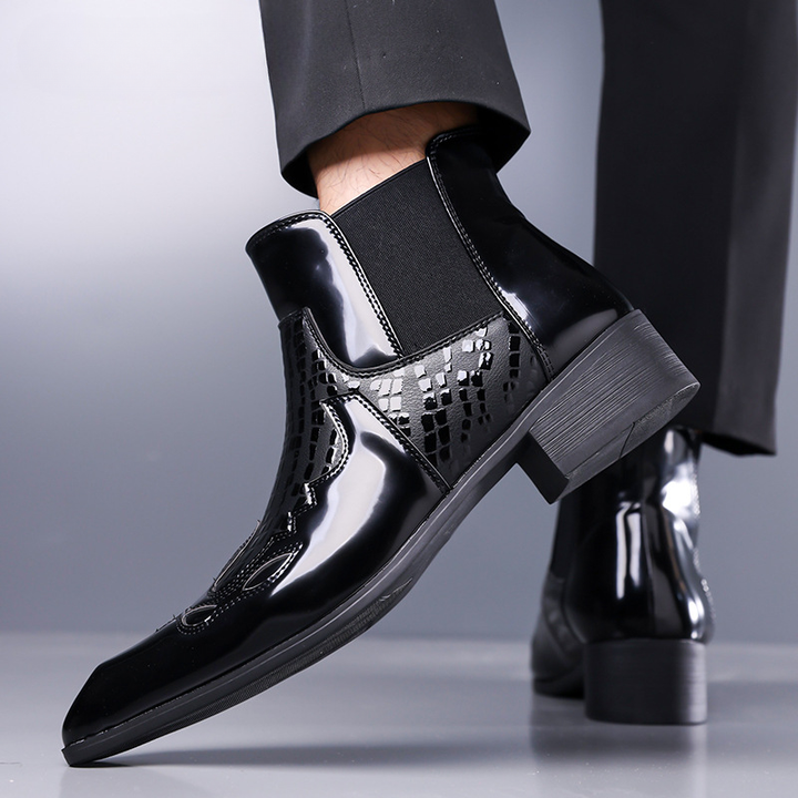 Merton Leather Chelsea Boots