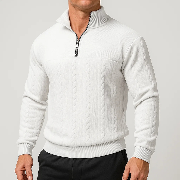 Cambridge Quarter-Zip Sweater