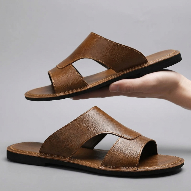 Lucca Italiana Genuine Leather Sandals