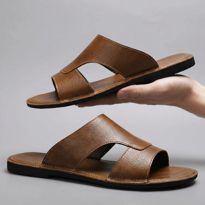 Lucca Italiana Genuine Leather Sandals