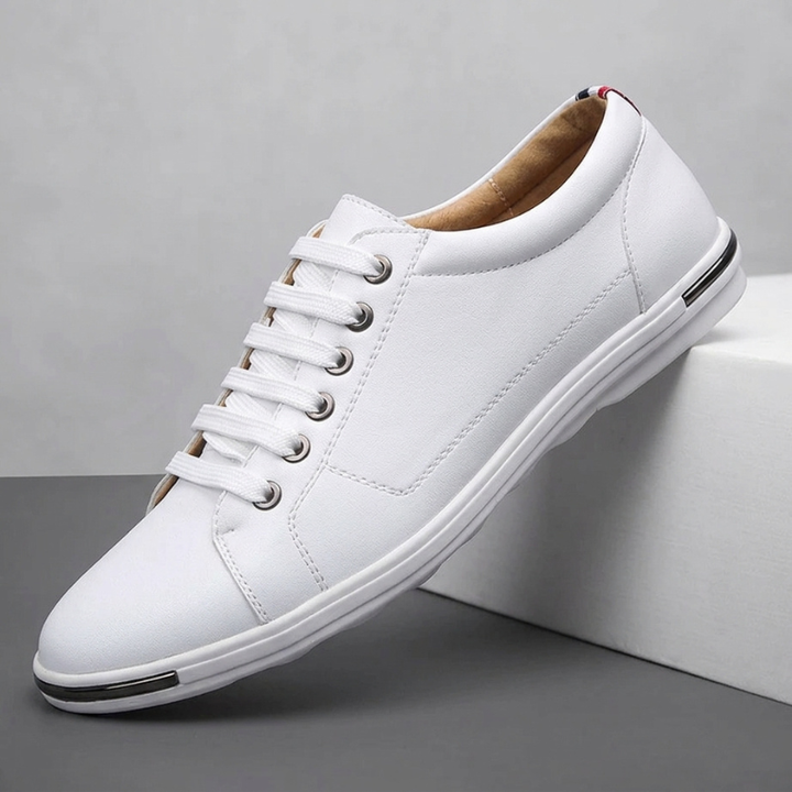 Claude Genuine Leather Sneakers