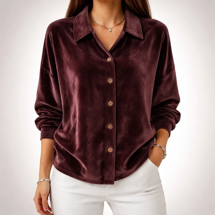 Avery Velvet Shirt