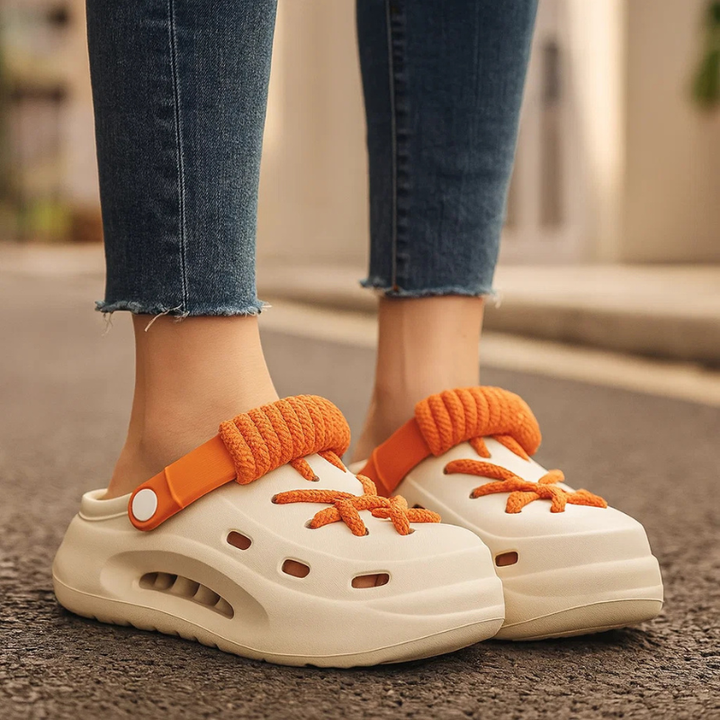 Orbit Laced Clogs - Female