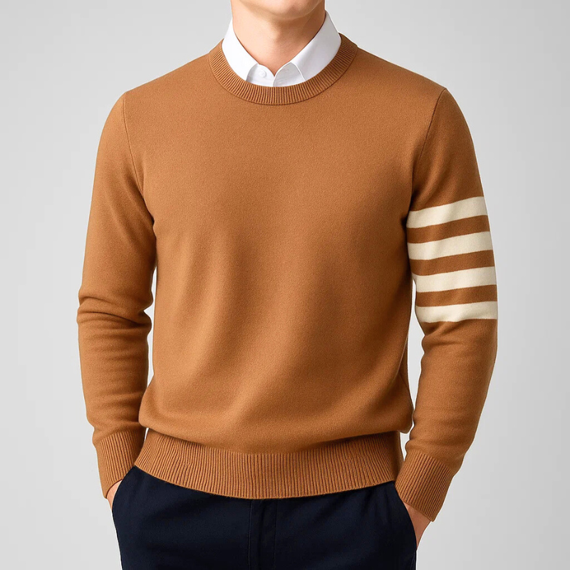 Varsity Cashmere Sweater