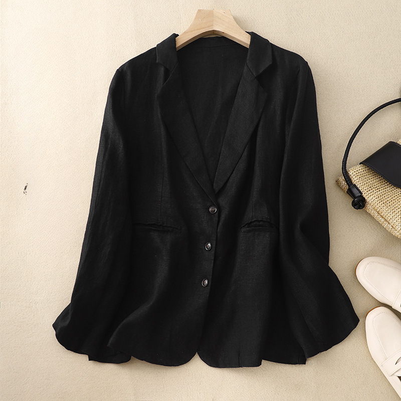 Maude Linen Blazer