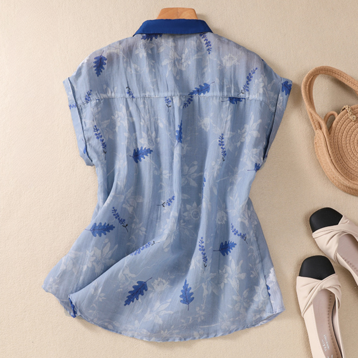 Vea Moda Sheer Blouse