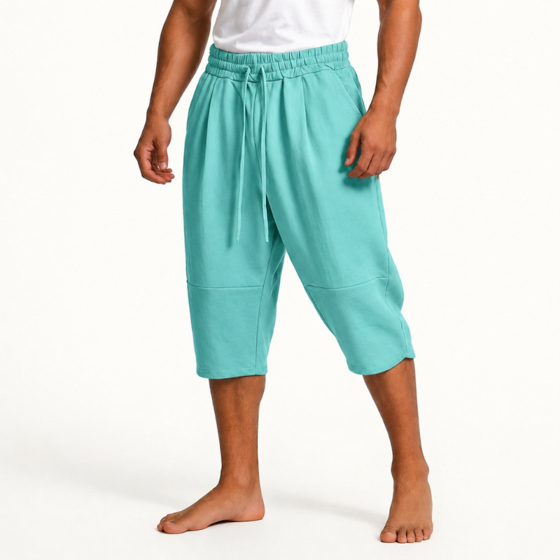 Kyoto Linen Cropped Pants