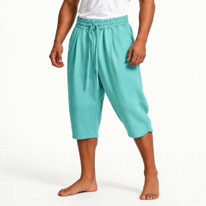 Kyoto Linen Cropped Pants