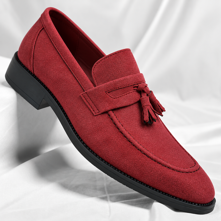 Marco Suede Tassel Loafers