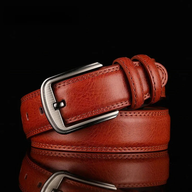 Classic 100% Cowhide Belt