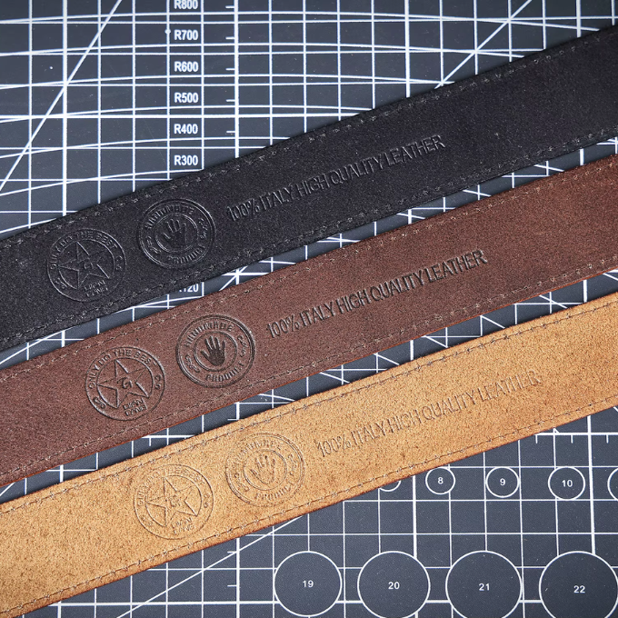The Buckhorn Full-Grain Leather Belt