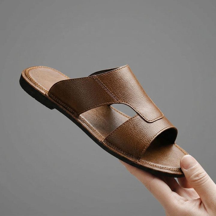 Lucca Italiana Genuine Leather Sandals