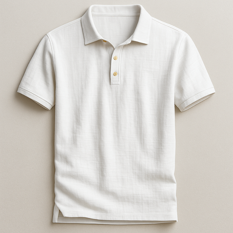 Emerson Linen Polo Shirt