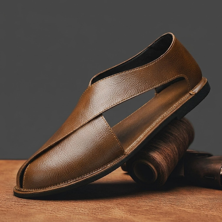 Carlo Italiana Genuine Leather Sandals