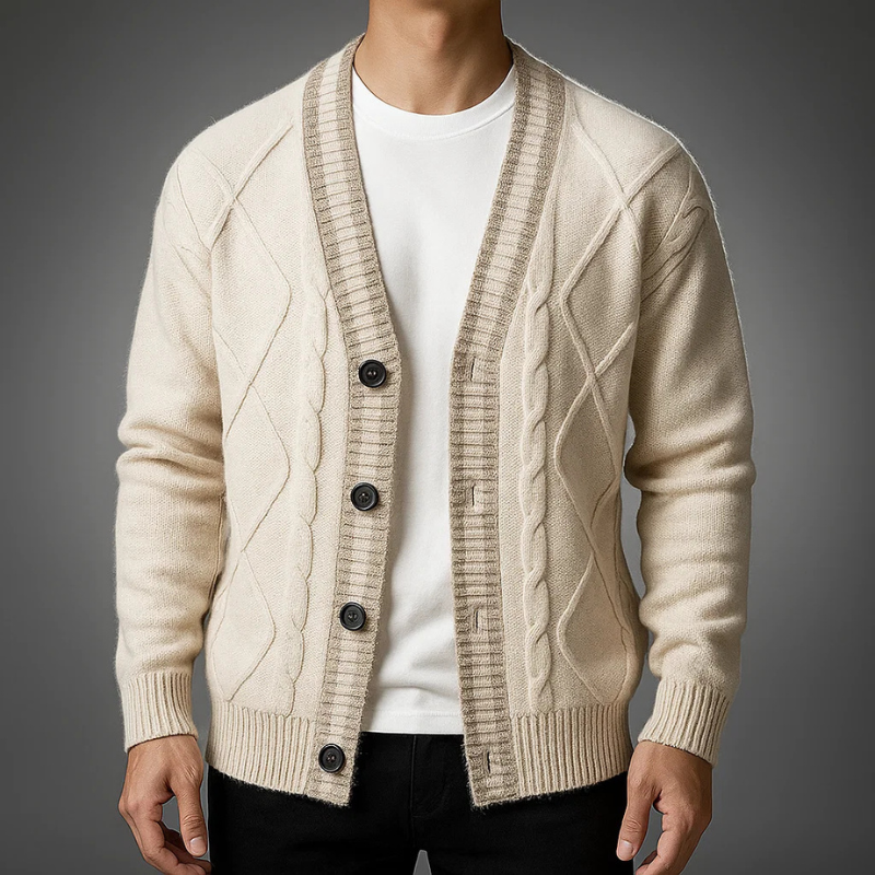 Cristiano Wool Cardigan
