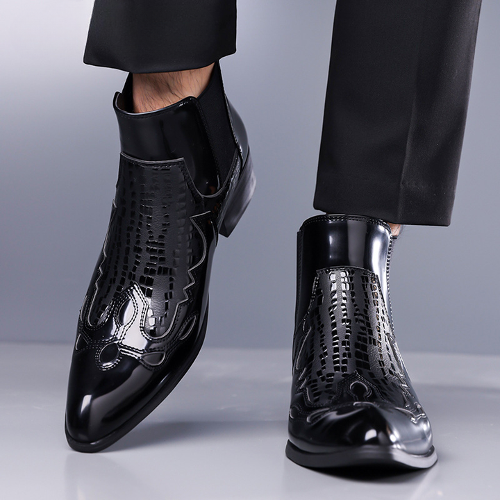 Merton Leather Chelsea Boots