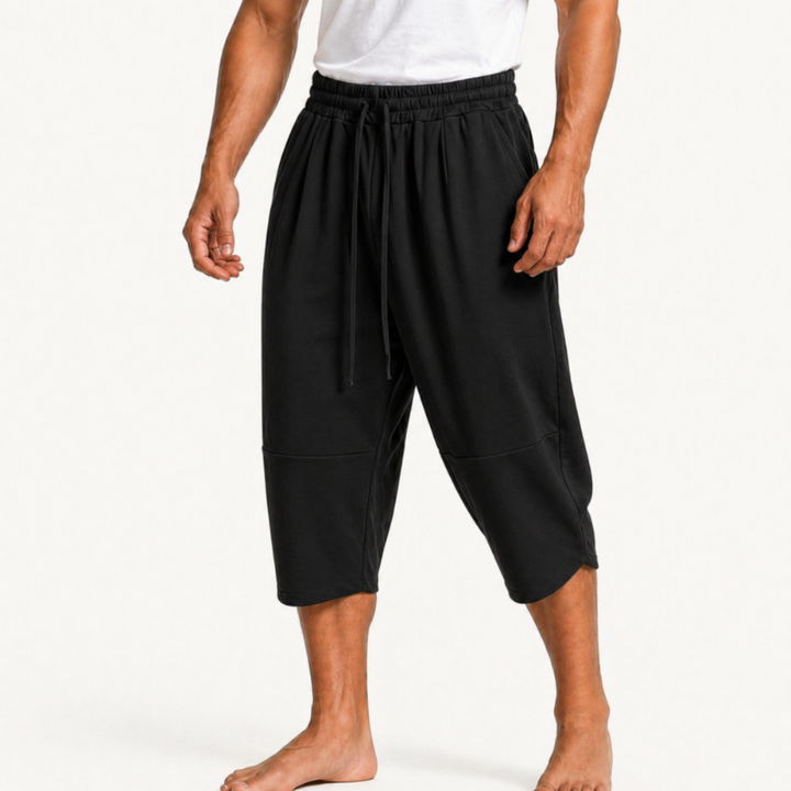 Kyoto Linen Cropped Pants