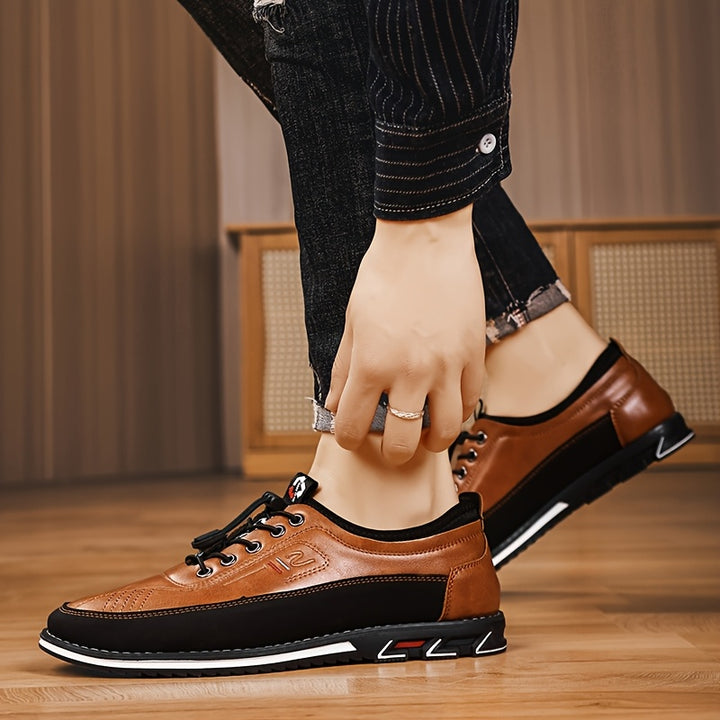 Oxford Barefoot Leather Sneakers