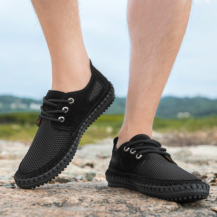 Strada Suede Mesh Shoes