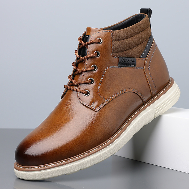 Oxford Leather Chukka Boots