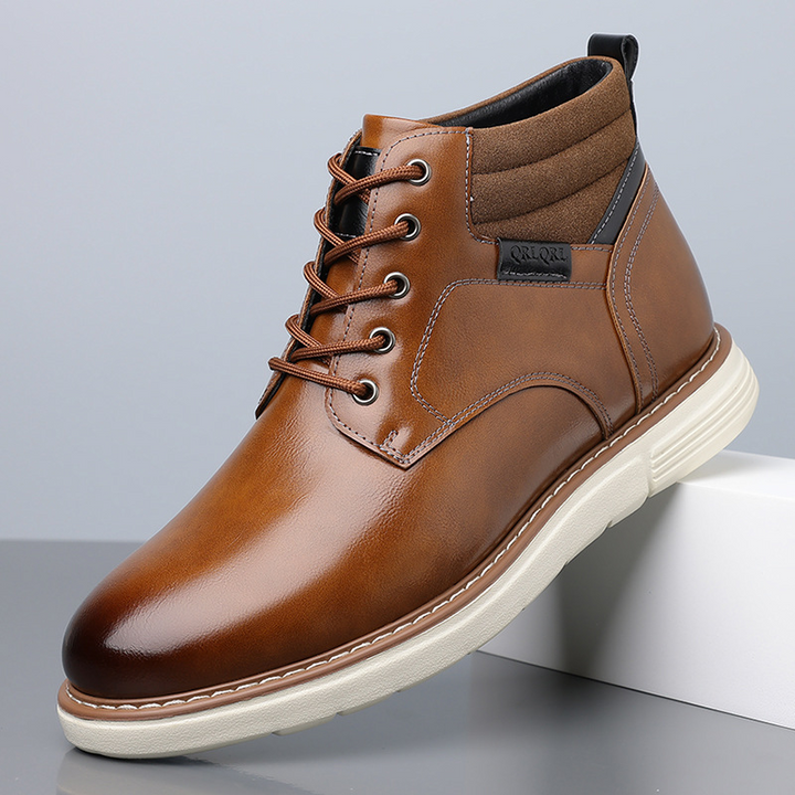 Oxford Leather Chukka Boots