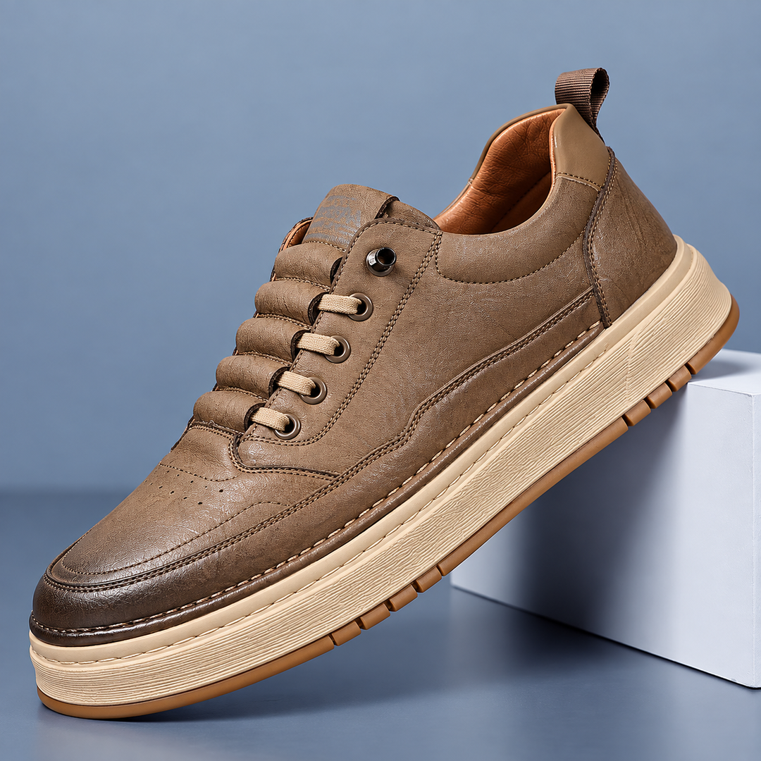 Lucari Genuine Leather Sneakers