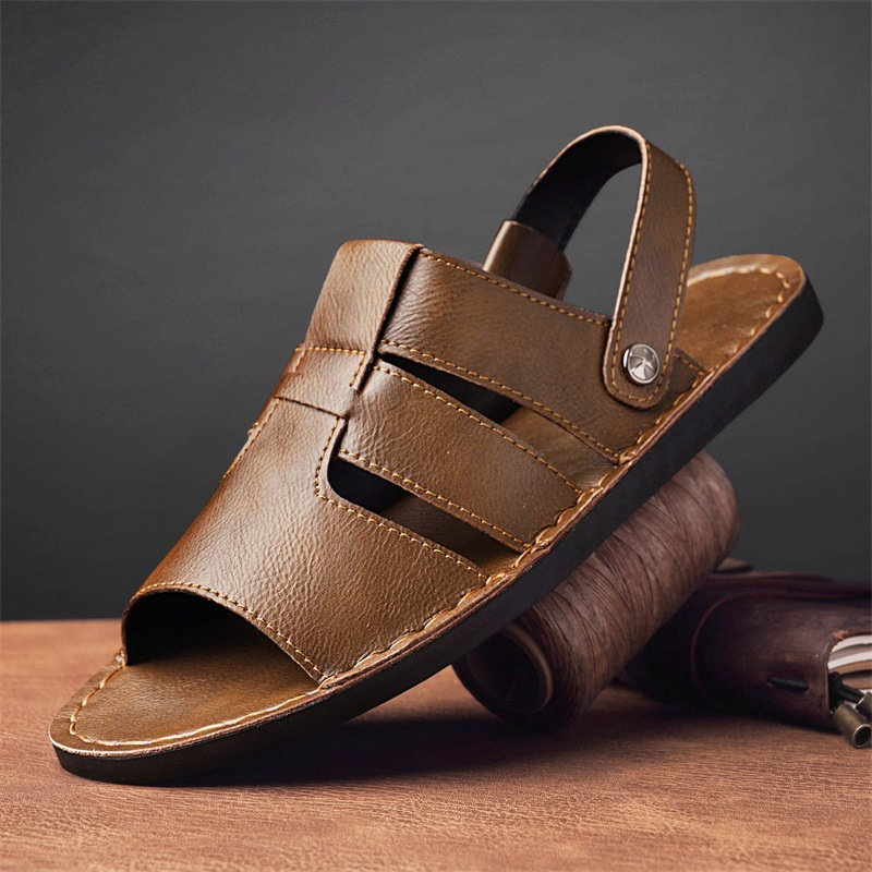 Monte Italiana Genuine Leather Sandals