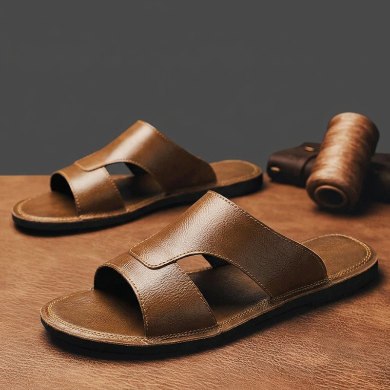 Lucca Italiana Genuine Leather Sandals