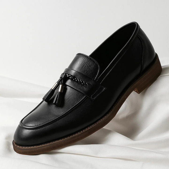 Marco Leather Tassel Loafers