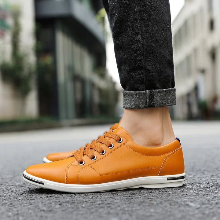 Claude Genuine Leather Sneakers