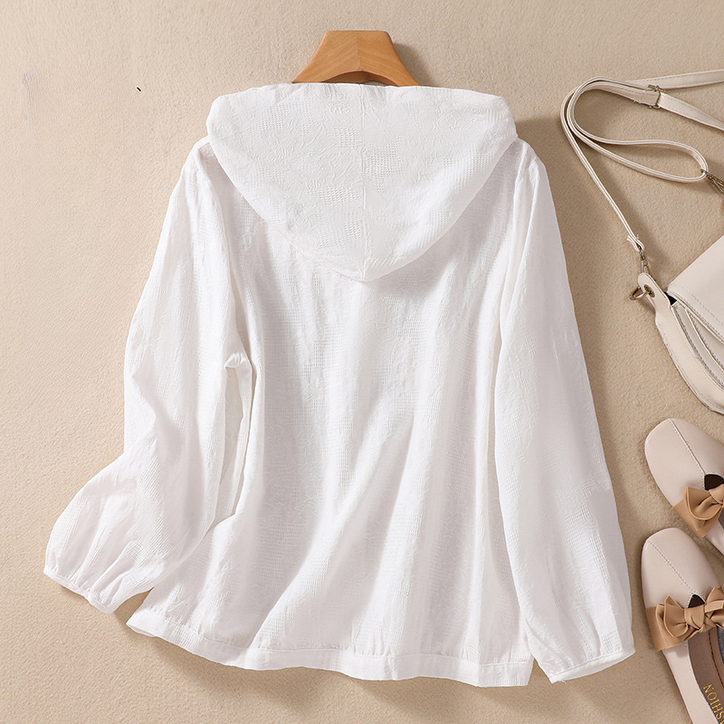Cleo Linen Hoodie
