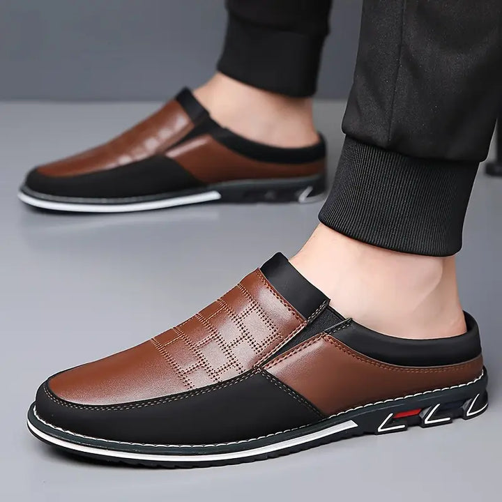 Arden Genuine Leather Mules