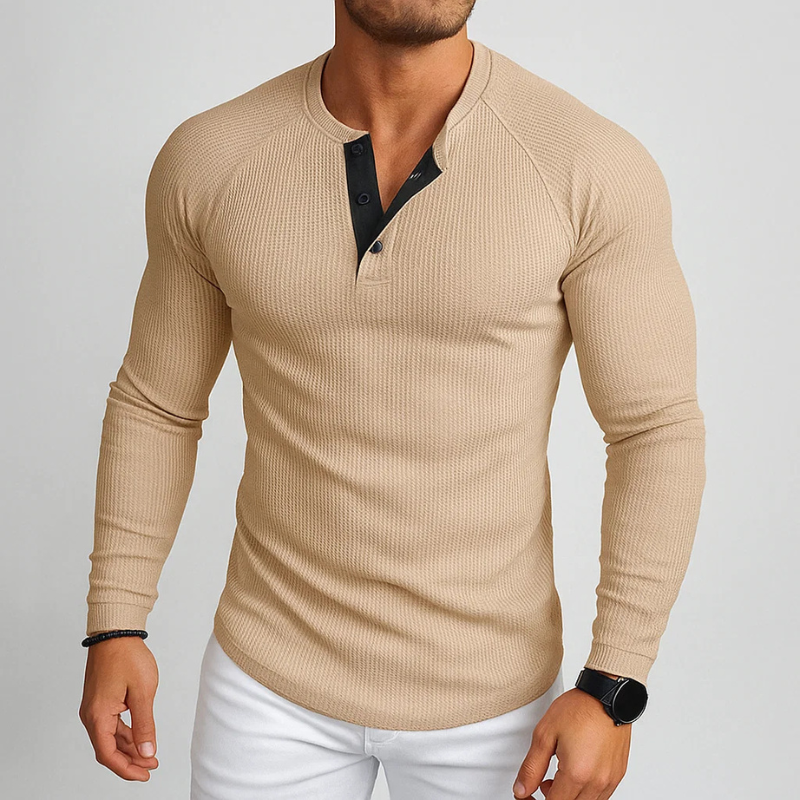 Brooks Henley Long Sleeve Shirt