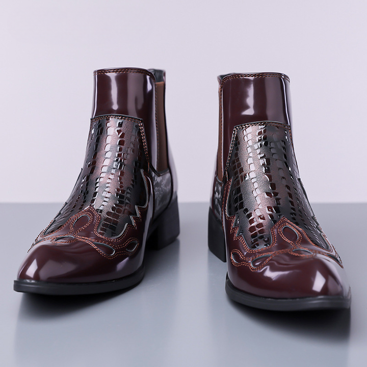 Merton Leather Chelsea Boots