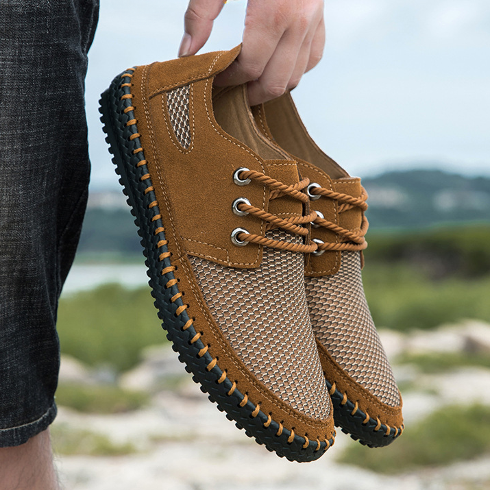 Strada Suede Mesh Shoes