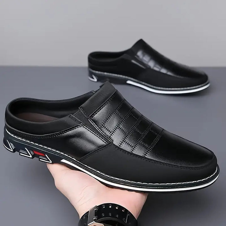 Arden Genuine Leather Mules