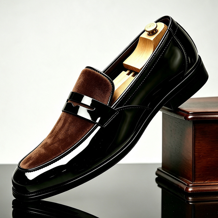 Lucca Leather Penny Loafers