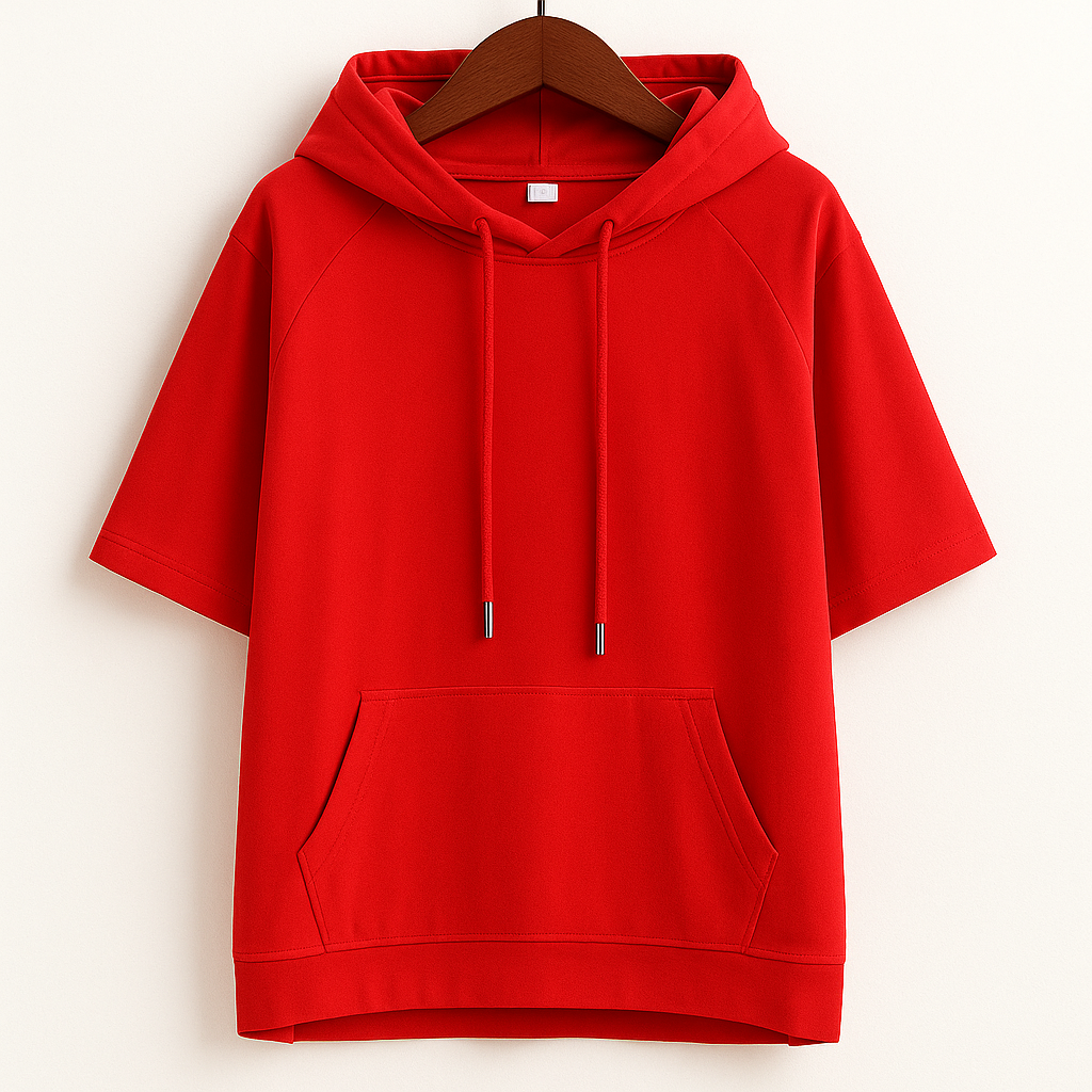 Elise Short-Sleeve Hoodie