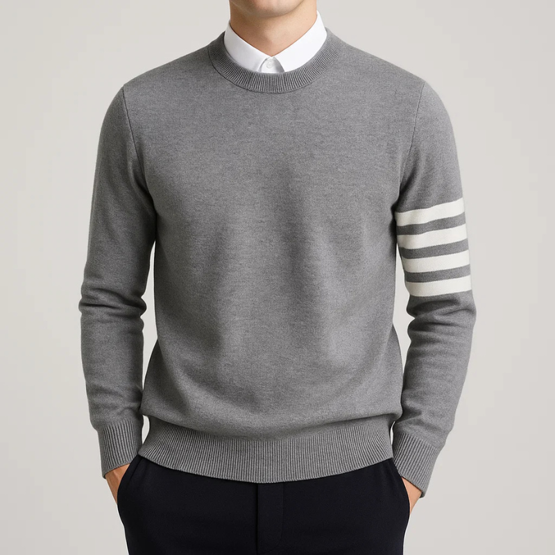 Varsity Cashmere Sweater