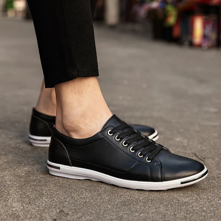 Claude Genuine Leather Sneakers