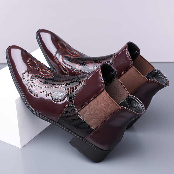 Merton Leather Chelsea Boots