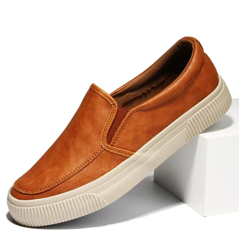 Maverick Genuine Leather Slip-Ons