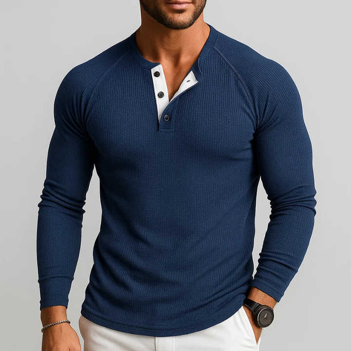 Brooks Henley Long Sleeve Shirt