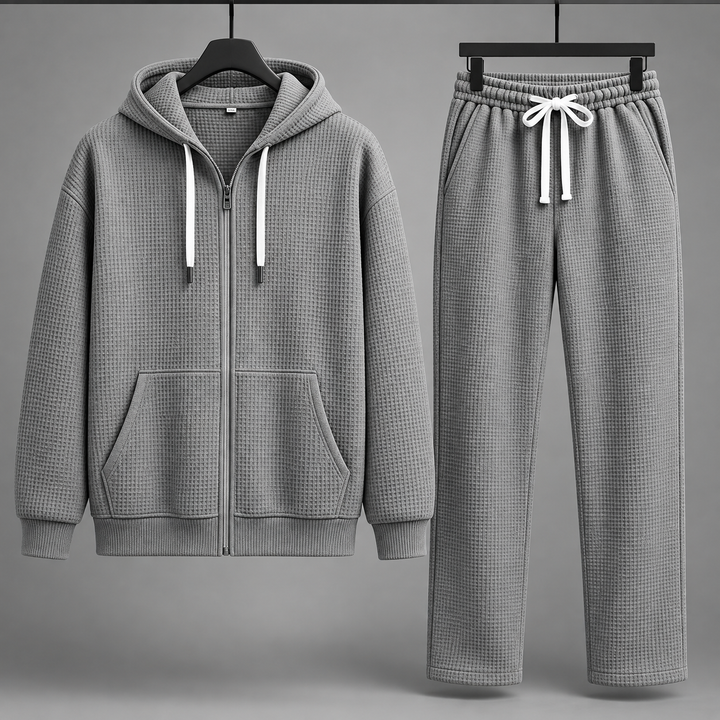 Jacob Waffle-Knit Set